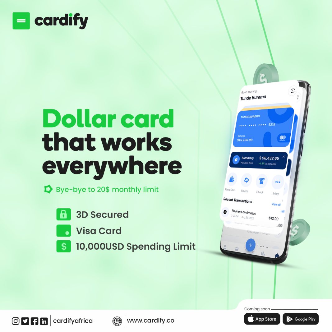 Create and Fund Dollar Cards with Cardify