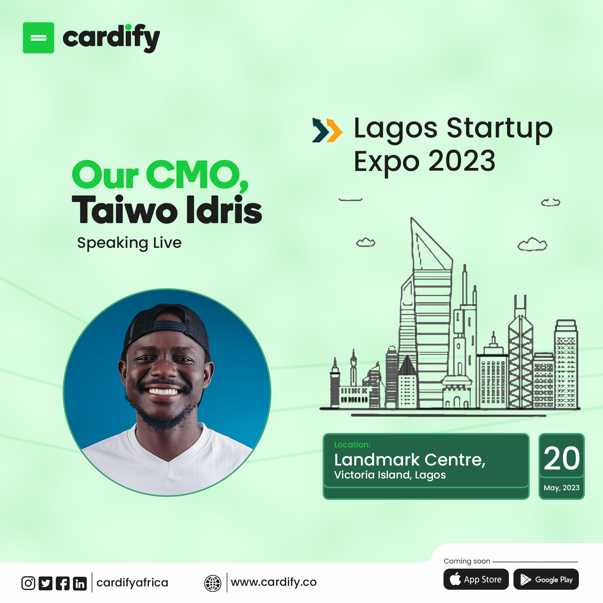 Cardify Africa Sponsors Lagos Startup Expo by Techpoint Africa