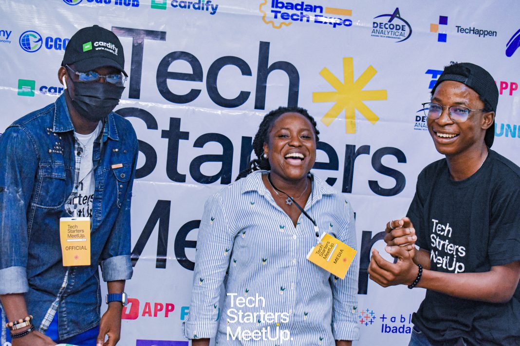 Participants at the Tech Starters MeetUp