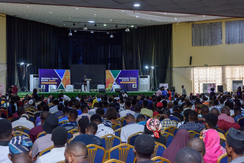 Attendees at the Ibadan Tech Expo