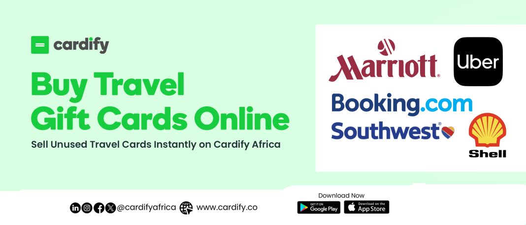 Buy Travel Gift Cards Online – Sell Unused Travel Cards Instantly on Cardify Africa Buy Travel Gift Cards Online – Sell Unused Travel Cards Instantly on Cardify Africa