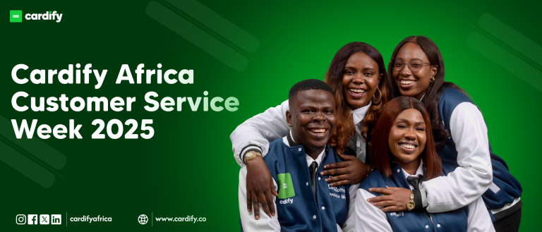 Cardify Africa support team embodying the Mission Possible theme during Customer Service Week 2025